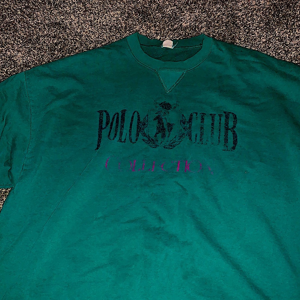 Polo club crew neck